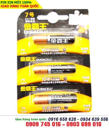 Duracell MN2400-BP2, Pin AAA 1,5V Duracell Alkaline MN2400  _Vỉ 3viên